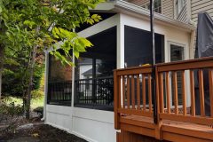 Super-Screen brand screening and a Anderson aluminum screen door.