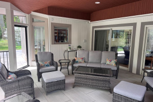 18’9” x 18’ Covered Patio – Falls Church, VA