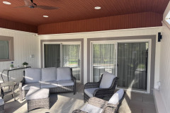 Interior view of porch.