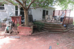 Screen Porch & Deck in Wolf Amberwood and Trex Transcends Railing - Herndon, VA