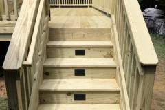 Pressure treated pine deck - Falls Church, VA
