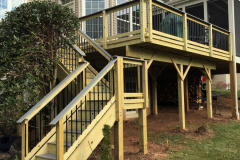 Deck in Trex Select Pebble Grey - Herndon, VA