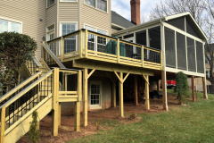 Deck in Trex Select Pebble Grey - Herndon, VA