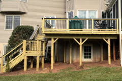 Deck in Trex Select Pebble Grey - Herndon, VA