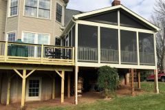Deck in Trex Select Pebble Grey - Herndon, VA