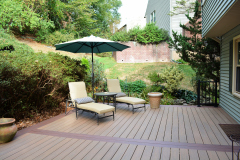 Deck in Wolf Amberwood & Westbury railing - Springfield, VA