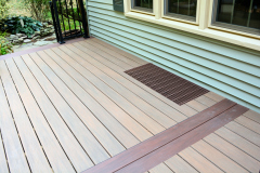 Deck in Wolf Amberwood & Westbury railing - Springfield, VA