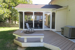 Screen porch and deck - Springfield, VA