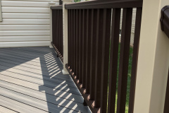 Ashburn deck in Fiberon Pro-Tect Gray Birch