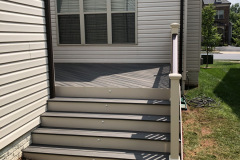 Ashburn deck in Fiberon Pro-Tect Gray Birch