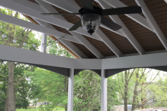 Wolf Rosewood decking & Trex Transcends railing - Herndon, VA