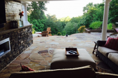 Open porch in Azek Morado and Fortress railing - Leesburg, VA