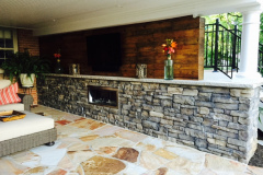 Open porch in Azek Morado and Fortress railing - Leesburg, VA