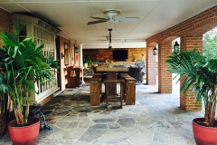 Open porch in Azek Morado and Fortress railing - Leesburg, VA