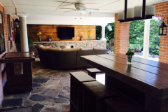 Open porch in Azek Morado and Fortress railing - Leesburg, VA