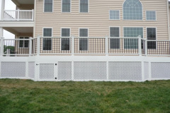 Fiberon Ipe decking. Trex Transcends railing - Vienna, VA