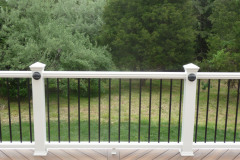 Fiberon Ipe decking. Trex Transcends railing - Vienna, VA