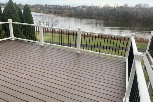 Deck in Trex Transcends Spiced Rum - Ashburn, VA