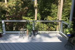 Trex Select Pebble Grey decking with Trex Select railing - Springfield, VA