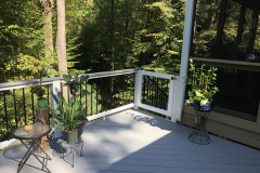 Trex Select Pebble Grey decking with Trex Select railing - Springfield, VA