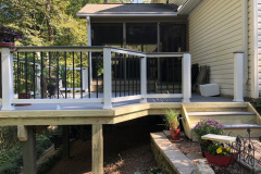 Trex Select Pebble Grey decking with Trex Select railing - Springfield, VA