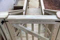 Pressure Treated Pine Screen Porch & Deck - Springfield, VA