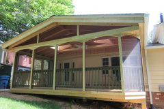 Screen Porch in C-Select decking in Annandale, VA