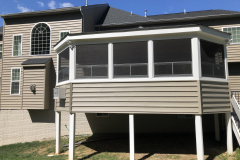 Porch with Eze Breeze windows - Lorton, VA