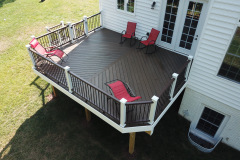 Deck in Trex Transcends Spiced Rum - Centreville, VA