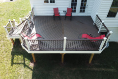Deck in Trex Transcends Spiced Rum - Centreville, VA