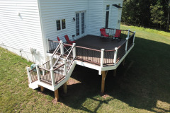 Deck in Trex Transcends Spiced Rum - Centreville, VA