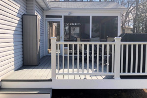 Screen porch and deck - Springfield, VA 