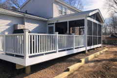 Screen porch and deck - Springfield, VA
