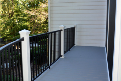 Screen porch with deck wrap around - McLean, VA