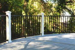 Screen porch with deck wrap around - McLean, VA