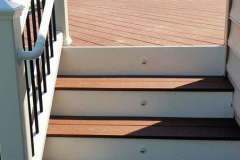 Decking in Trex Select Saddle. Railing in Trex Transcends in Woodbridge, VA