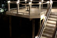 Wolf Amberwood decking and Trex Transcends railing - Arlington