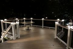 Wolf Amberwood decking and Trex Transcends railing - Arlington