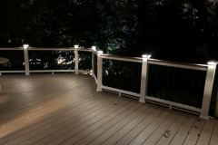 Wolf Amberwood decking and Trex Transcends railing - Arlington