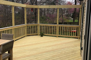 Pressure Treated Deck - Manassas, VA