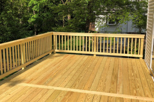 Pressure Treated Pine Deck - Annandale, VA