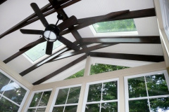 Screen porch with Eze Breeze windows - Burke, VA