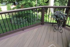 Deck with lattice in Fairfax Station.