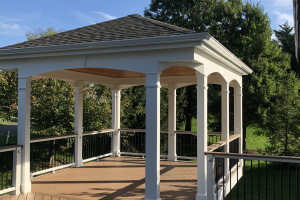 Open porch and deck - Ashburn, VA 