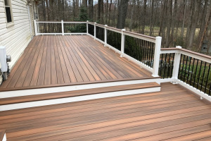 Deck with Fiberon Horizon Ipe - Fairfax, VA