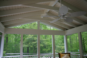 Screen porch and deck