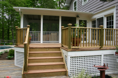 Screen porch and deck