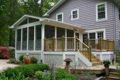 Screen porch and deck