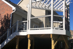Deck with arbor - Vienna, VA