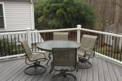 Trex Transcends Island Mist decking and Transcends rail - Burke, VA